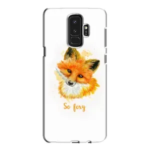 Чехлы с картинкой Лисички для Samsung Galaxy S9 Plus G965 (VPrint) (Девочка Лиса)