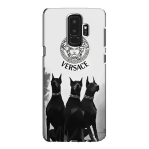 Чехлы VERSACE для Самсунг Галакси S9 Плюс (PREMIUMPrint) (Доберман Версаче)