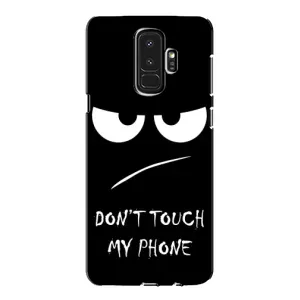 Чехол для Самсунг Галакси S9 Плюс - (AlphaPrint) с печатью (ТОП продаж) (Dont Touch)