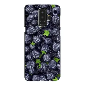 Чехлы с Фруктами для Samsung Galaxy S9 Plus G965 (VPrint) (Ежевика)