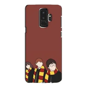 Чехлы с Гарри Поттером для Samsung Galaxy S9 Plus G965 (AlphaPrint) (Гарри с друзьями)