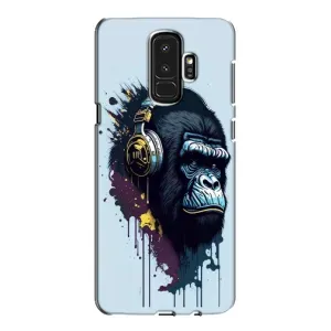 Чехол с Обезьянами Samsung Galaxy S9 Plus G965 - (AlphaPrint) (Горилла в наушниках)