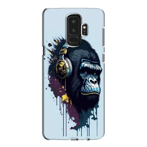 Чехол с принтом «Горилла в наушниках» для Samsung Galaxy S9 Plus (G965) Чехол с принтом «Горилла в наушниках» для Samsung Galaxy S9 Plus (G965)