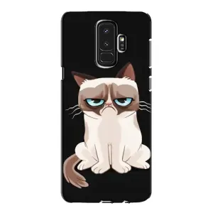 Чехол с принтом для Samsung Galaxy S9 Plus G965 (AlphaPrint) Модные коты (Грустный кот)