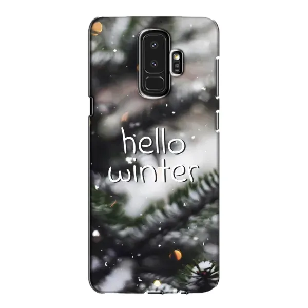 Чехол с принтом «Hello winter» для Samsung Galaxy S9 Plus (G965) Чехол с принтом «Hello winter» для Samsung Galaxy S9 Plus (G965)