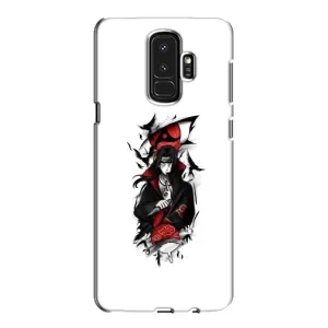 Чехлы на тему: Итачи Учиха для Samsung Galaxy S9 Plus G965 (AlphaPrint) (Итачи с атрибутами)