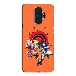 Naruto Anime Чехлы для Самсунг Галакси S9 Плюс (AlphaPrint) (команда Наруто)