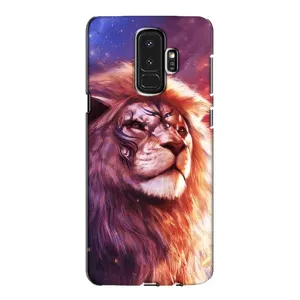 Чехол со Львом для Samsung Galaxy S9 Plus G965 (VPrint) (Красочный Лев)