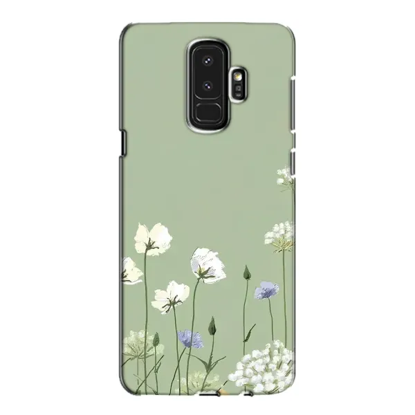 Чехол с принтом «Цветы на зеленом» для Samsung Galaxy S9 Plus (G965) Чехол с принтом «Цветы на зеленом» для Samsung Galaxy S9 Plus (G965)