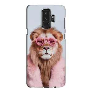 Чехол с принтом «Лев в очках» для Samsung Galaxy S9 Plus (G965)