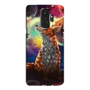 Чехлы с картинкой Лисички для Samsung Galaxy S9 Plus G965 (VPrint) (Лисица в космосе)