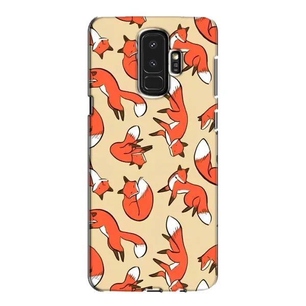 Чехол с принтом «Лисички» для Samsung Galaxy S9 Plus (G965)