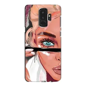 Чехол с печатью для Samsung Galaxy S9 Plus G965 - (Мода) (AlphaPrint)