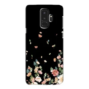 Чехол для Самсунг Галакси S9 Плюс - с принтом (Дизайнерские) (AlphaPrint) (Маленькие цветы)