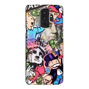 Чехлы с крутыми принтами для Samsung Galaxy S9 Plus G965 - (PREMIUMPrint) (Monopoly man)