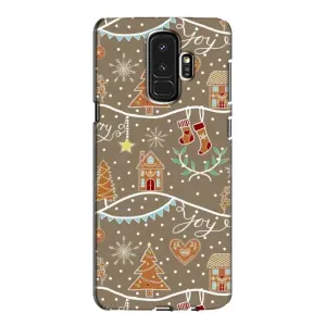 Новогодние, Праздничные Чехлы для Samsung Galaxy S9 Plus G965 - 2024 год (Новогодние пряники)