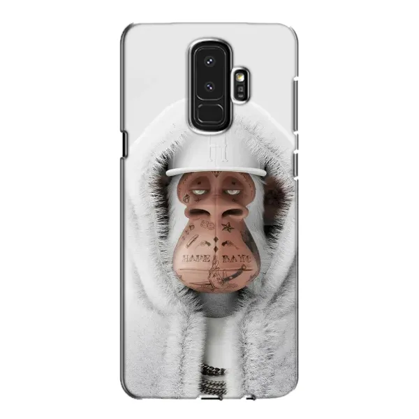 Чехол с принтом «обезьяна NFT в тату» для Samsung Galaxy S9 Plus (G965)