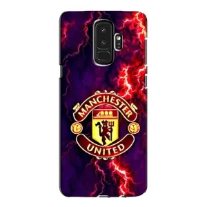 Чехол Манчестер Юнайтед для Самсунг Галакси S9 Плюс (AlphaPrint) (огненный Манчестер)