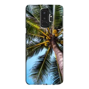 Силиконовый чехол с КАРТИНКАМИ лето для Samsung Galaxy S9 Plus G965 (AlphaPrint) (Пальма)
