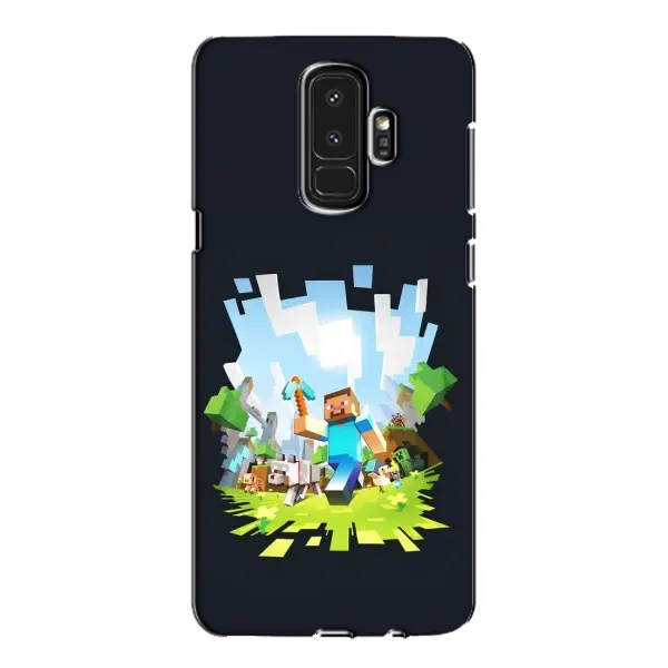 Чехол с принтом «персонажи Minecraft» для Samsung Galaxy S9 Plus (G965)