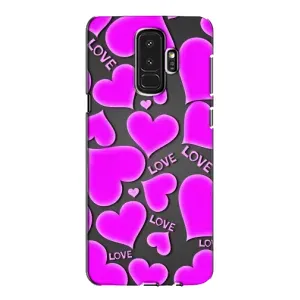 Чехлы для любимой на Самсунг Галакси S9 Плюс (VPrint) (Pink hearts)