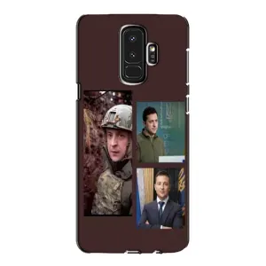 Чохол для Samsung Galaxy S9 Plus G965 (AlphaPrint - с принтом Зеленського) (Президент)