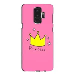 Чехол с картинкой (Стильные) для Самсунг Галакси S9 Плюс - (AlphaPrint) (Princess)
