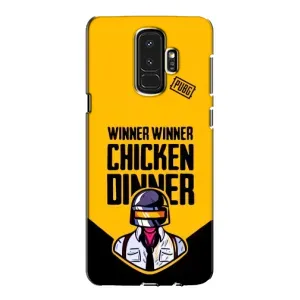 Чехол PUBG для Самсунг Галакси S9 Плюс (AlphaPrint) (Pubg шлем)