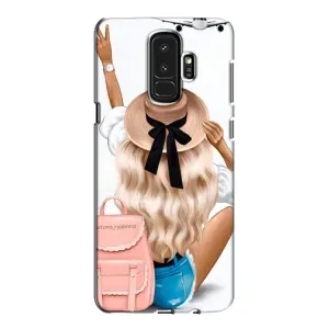 Чехол с печатью для Samsung Galaxy S9 Plus G965 - (Мода) (AlphaPrint) (Путешествие)