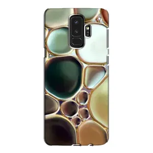 Мраморный чехол на Samsung Galaxy S9 Plus G965 (VPrint) (Радужный Мрамор)