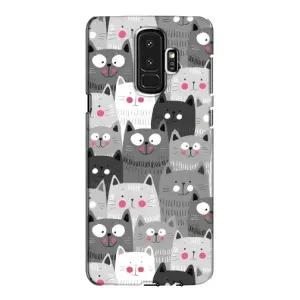 Чехлы с Котиками для Samsung Galaxy S9 Plus G965 (VPrint) (Рисованные котики)