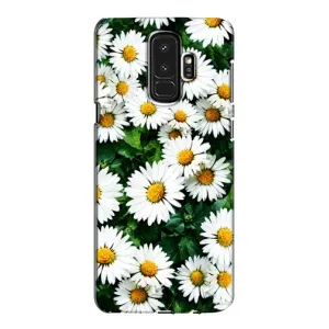 Чехол с картинкой (Стильные) для Самсунг Галакси S9 Плюс - (AlphaPrint) (Ромашки)