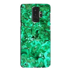 Мраморный чехол на Samsung Galaxy S9 Plus G965 (VPrint) (Салатный Мрамор)