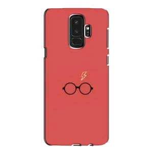 Чехлы с Гарри Поттером для Samsung Galaxy S9 Plus G965 (AlphaPrint) (шрам и очки)