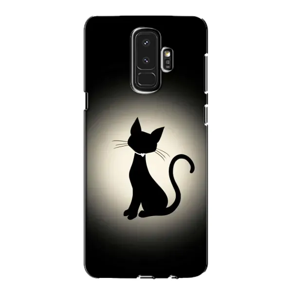 Чехол с принтом «Силуэт котика» для Samsung Galaxy S9 Plus (G965)