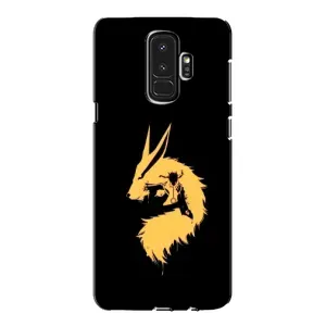 Naruto Anime Чехлы для Самсунг Галакси S9 Плюс (AlphaPrint) (силуэт Курама Наруто)