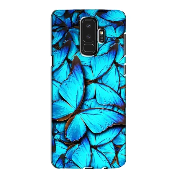 Чехол с принтом «Синие бабочки» для Samsung Galaxy S9 Plus (G965)
