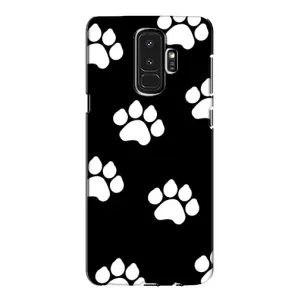 Чехлы с собаками для Samsung Galaxy S9 Plus G965 (VPrint) (Следы собаки)