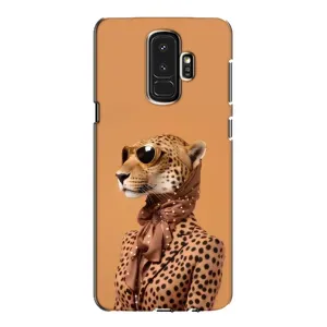 Чехол с принтом стильные животные для Самсунг Галакси S9 Плюс
