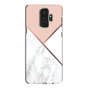 Мраморный чехол на Samsung Galaxy S9 Plus G965 (VPrint) (Тройной мрамор)