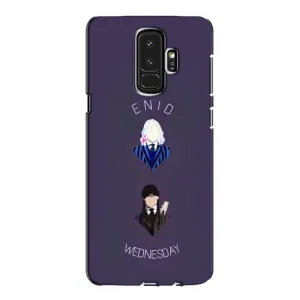 Чехлы Венсдей на Samsung Galaxy S9 Plus G965 Уэнсдей (AlphaPrint) (Уэнздей и подруга)