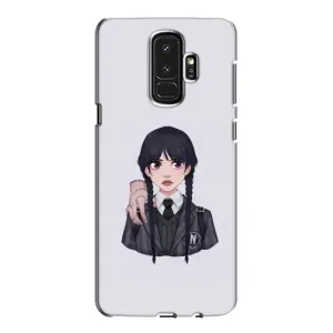 Чехлы Венсдей на Samsung Galaxy S9 Plus G965 Уэнсдей (AlphaPrint) (Уэнздей и Вещь)