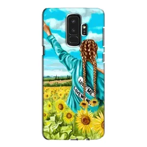 Чехол для Патриота Украины Samsung Galaxy S9 Plus G965 - (AlphaPrint) (Украиночка)