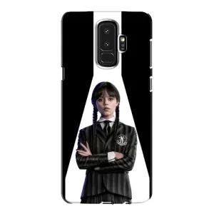 Чехлы Венсдей на Samsung Galaxy S9 Plus G965 Уэнсдей (AlphaPrint) (W-Wednesday)