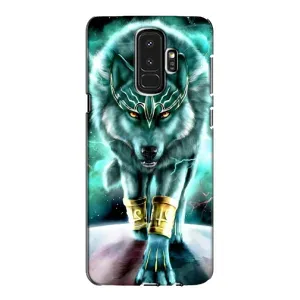 Защитные чехлы для Самсунг Галакси S9 Плюс (AlphaPrint) (ХИТ продаж) ВОЛК