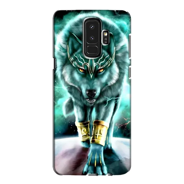 Чехол с принтом «Яркий волк» для Samsung Galaxy S9 Plus (G965)