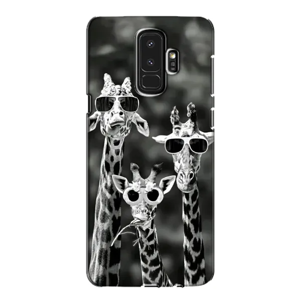 Чехол с принтом «Жирафы в очках» для Samsung Galaxy S9 Plus (G965)