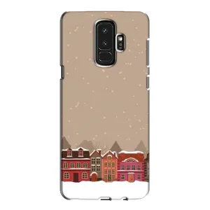 Новогодние, Праздничные Чехлы для Samsung Galaxy S9 Plus G965 - 2024 год (Зимний город)