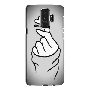 Чехол с принтом для Samsung Galaxy S9 Plus G965 (AlphaPrint - Знак сердечка) (Значок Love)