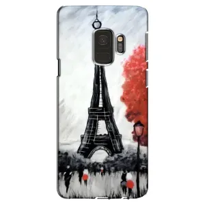 Чохол Ейфелева Вежа Samsung Galaxy S9, G960 - (AlphaPrint) (Вежа в Парижі)